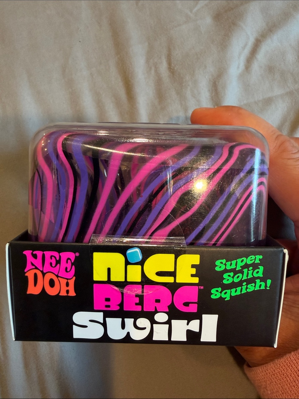 Nee Doh Nice Berg Swirl Super Solid Squish